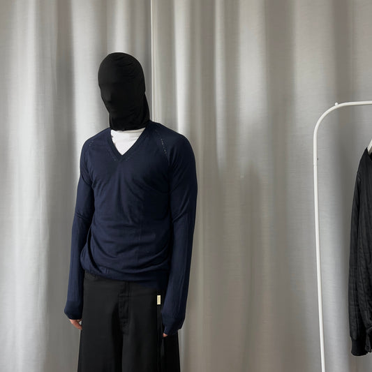 Dior Homme Distressed V-Neck Sweater - SS13
