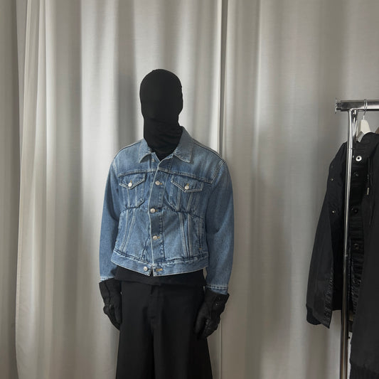 Balenciaga Swing Split Denim Jacket - AW16