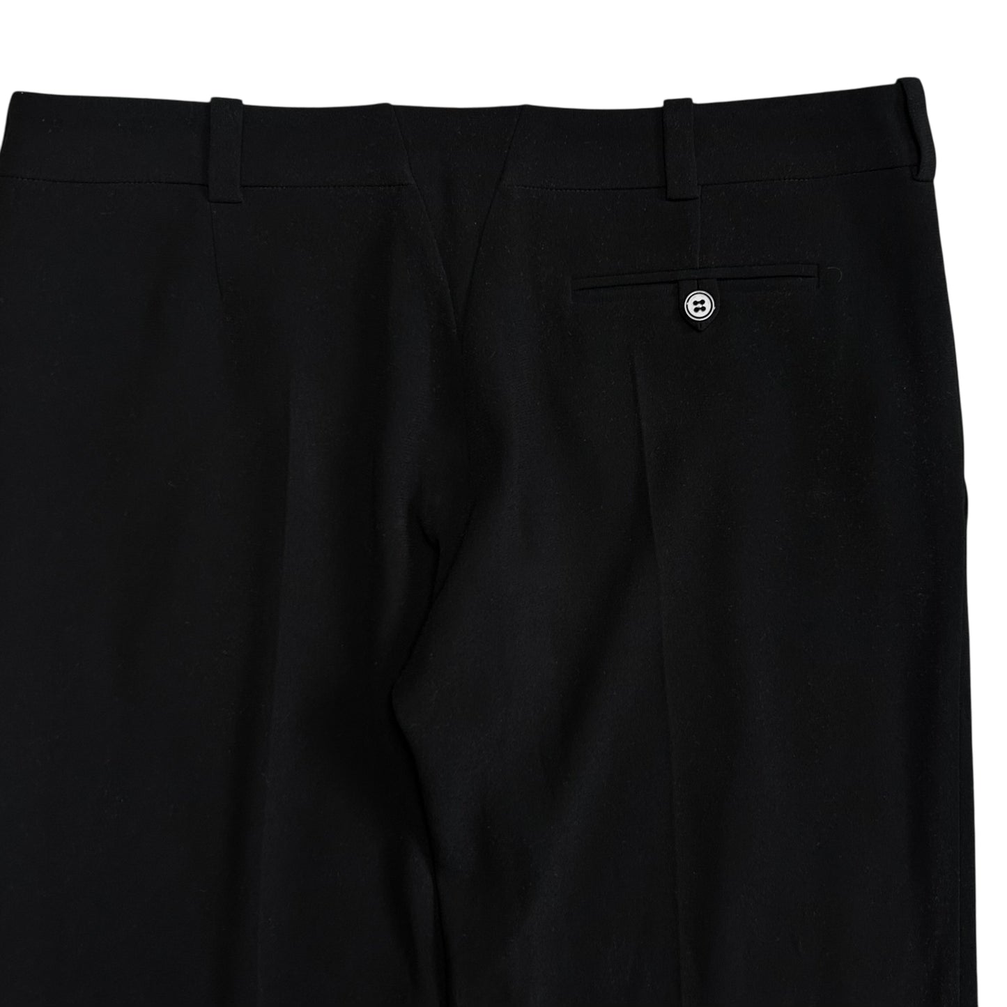 Balenciaga Pleated Triacetate Crepe Trousers - SS06