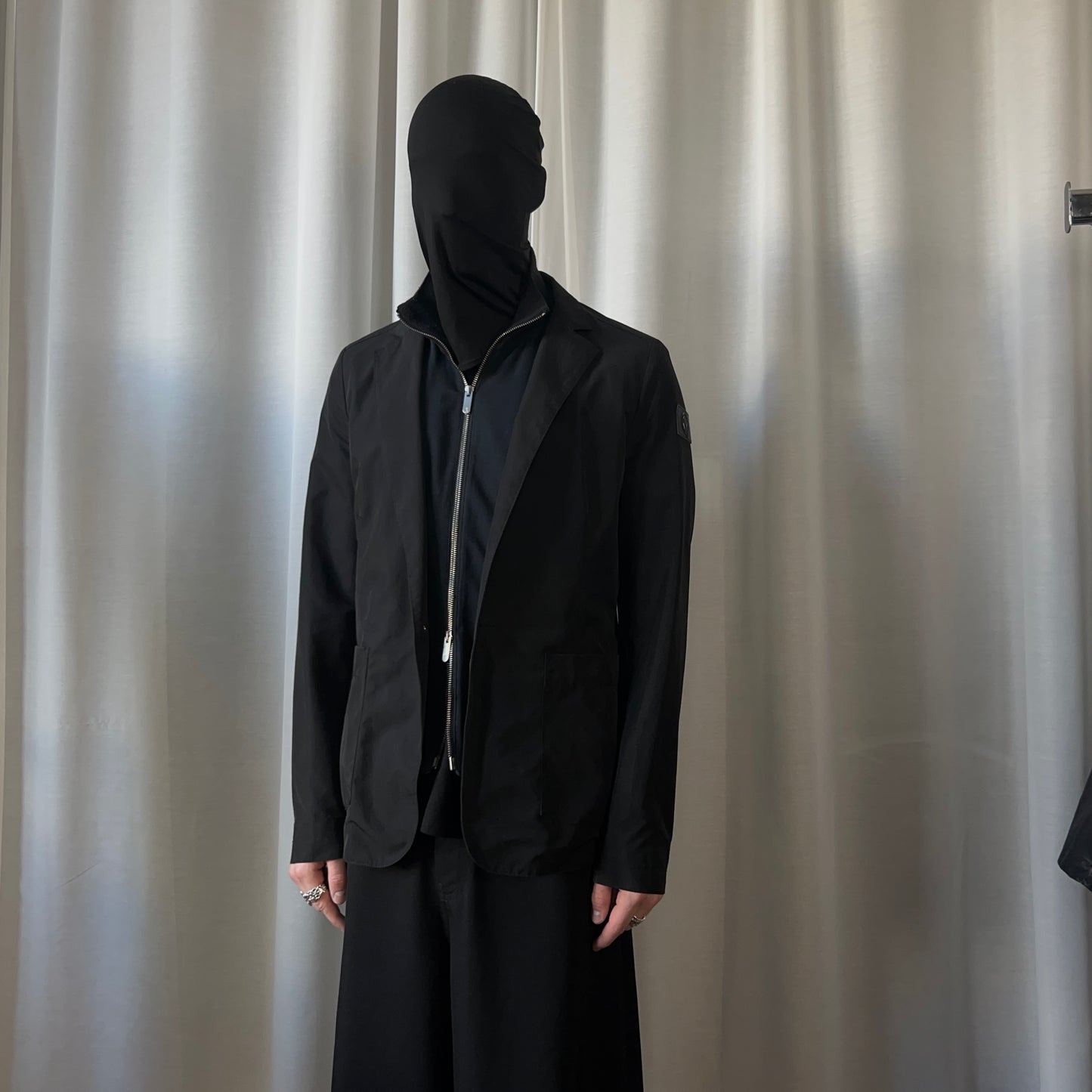 Dirk Bikkembergs Zip Layered Blazer