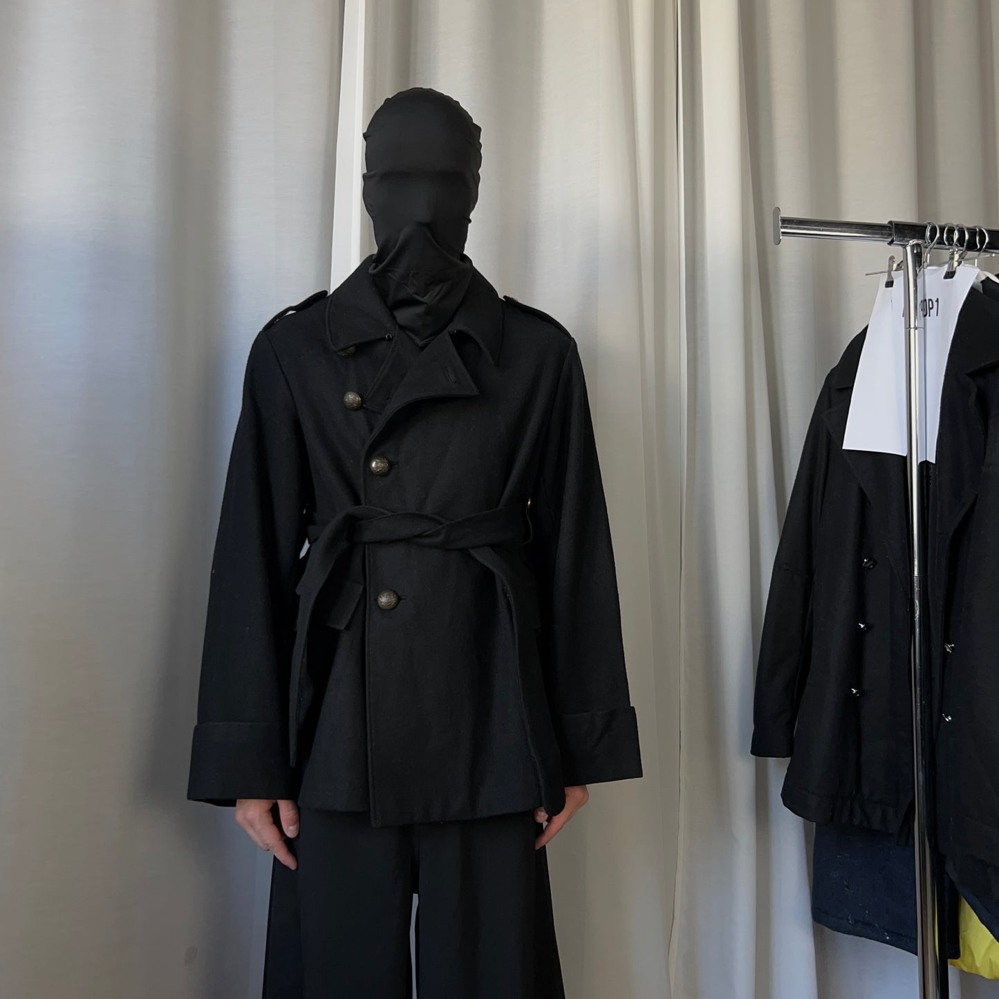 Balenciaga Double Belted Sailor Jacket