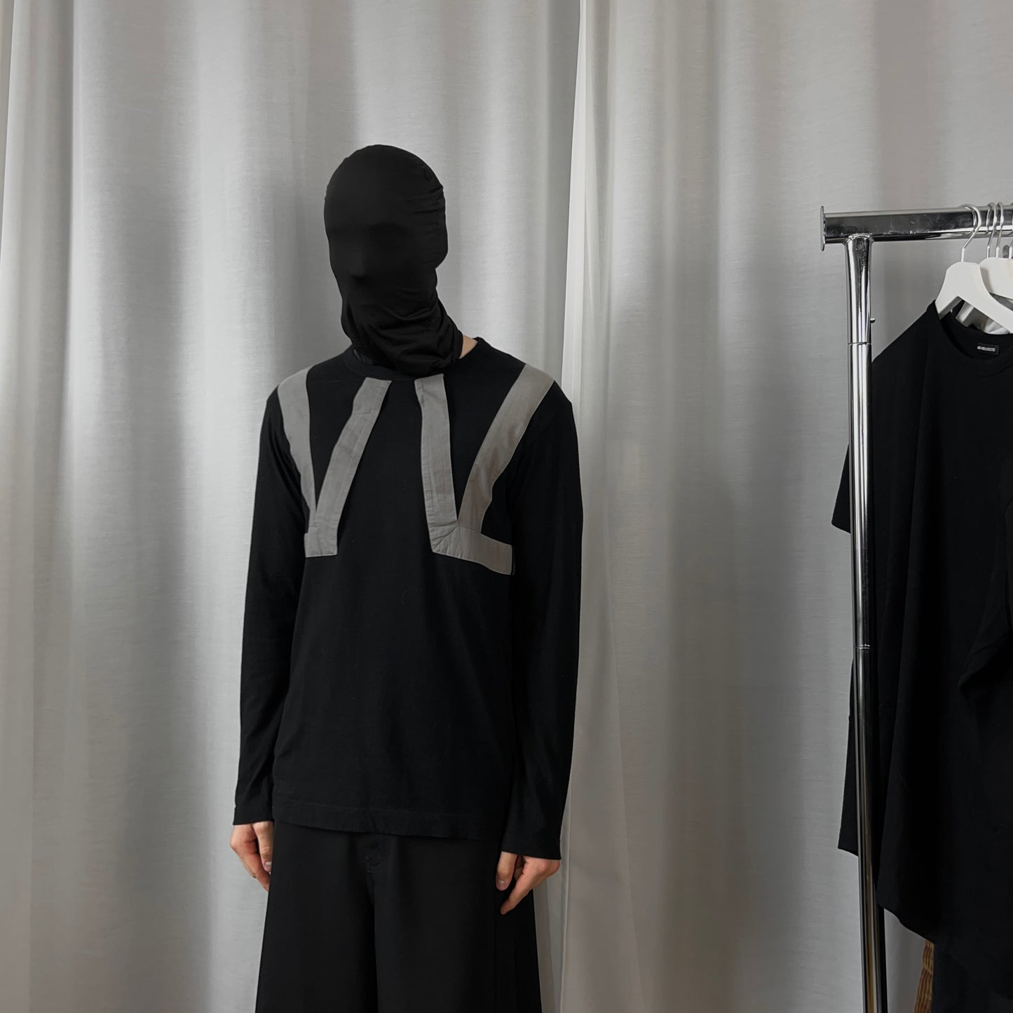 Comme des Garcons Shirt Contrast Bondage Strap Sweater - SS19