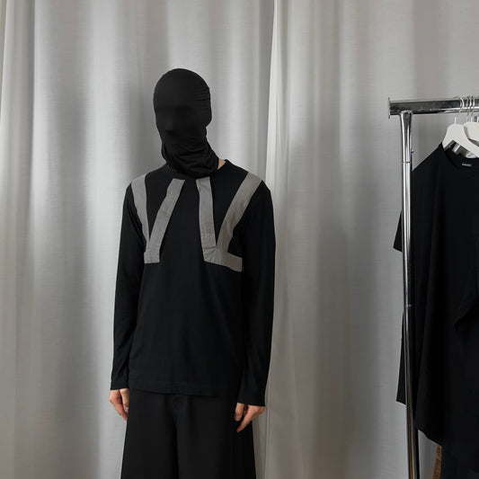 Comme des Garcons Shirt Contrast Bondage Strap Sweater - SS19
