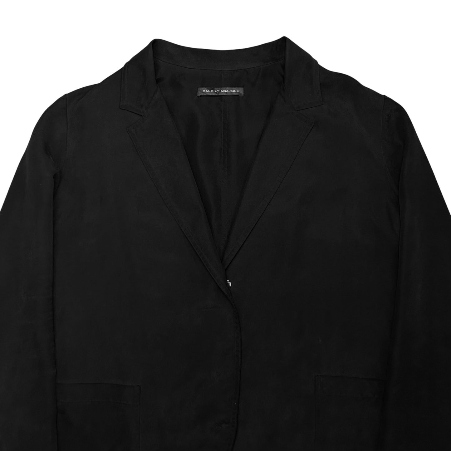 Balenciaga Snap Silk Blazer - SS12