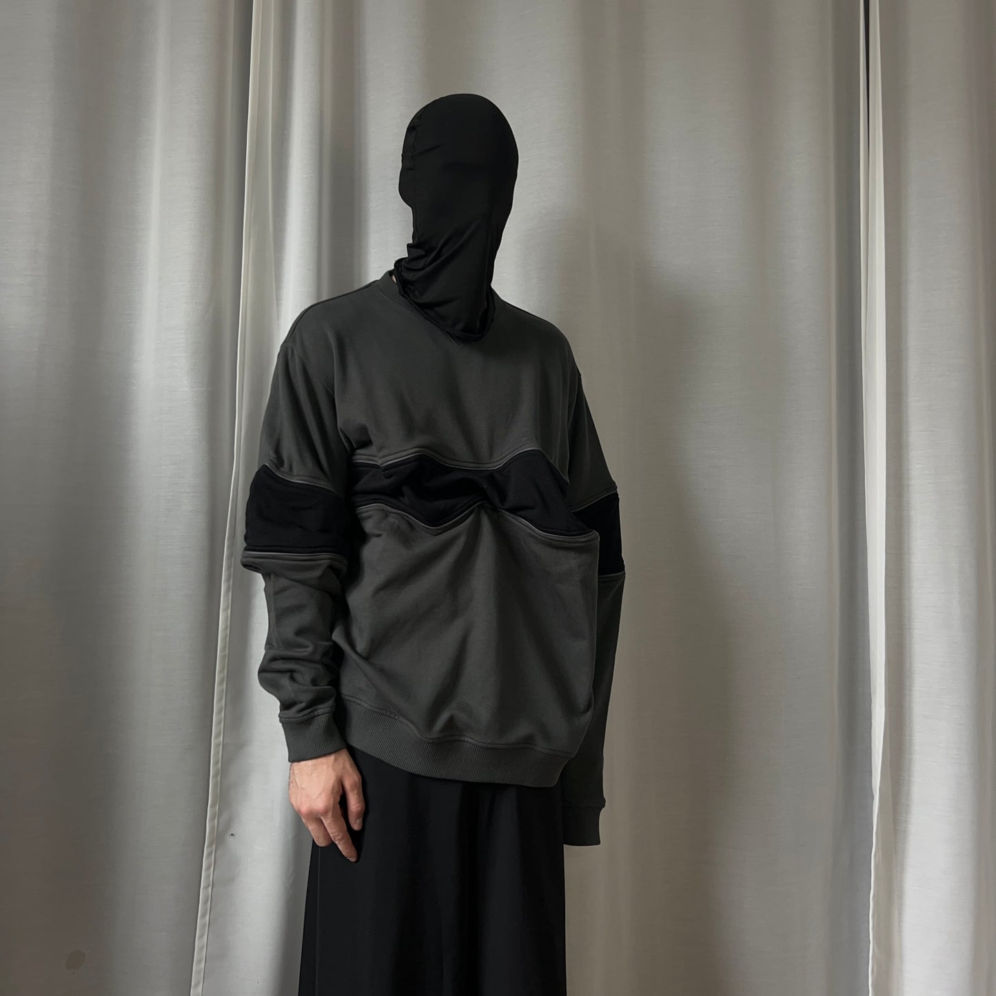 Y/Project Block Stripe Wire Sweater - AW21