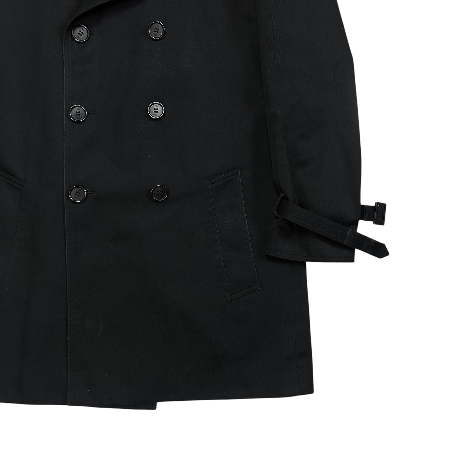 Dior Homme Chest Layer Military Trench Coat - SS06