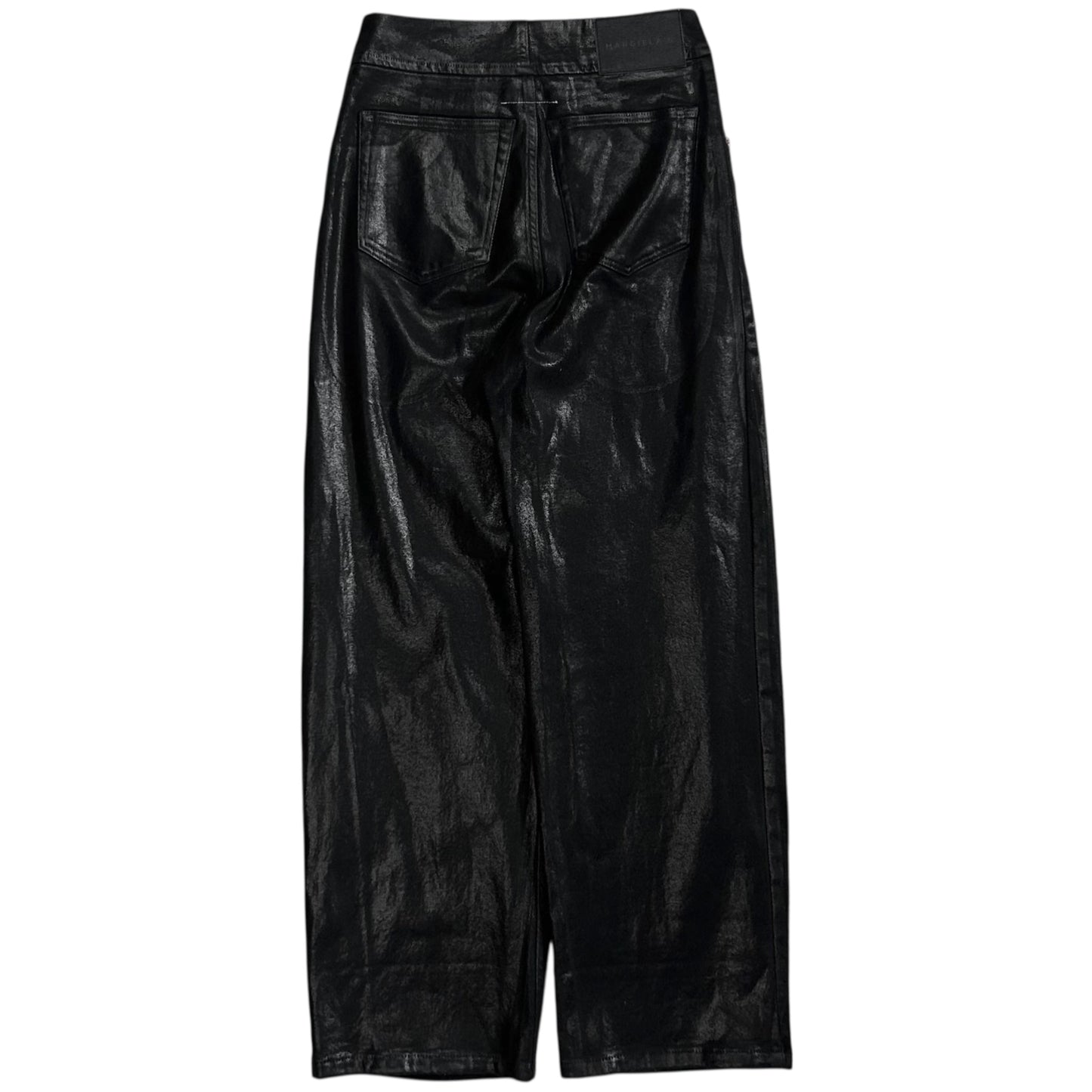 MM6 Maison Margiela Waxed Exposed Button Jeans - SS22