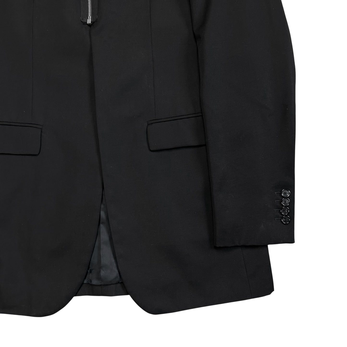 Raf Simons Zip Lapel Blazer - SS16