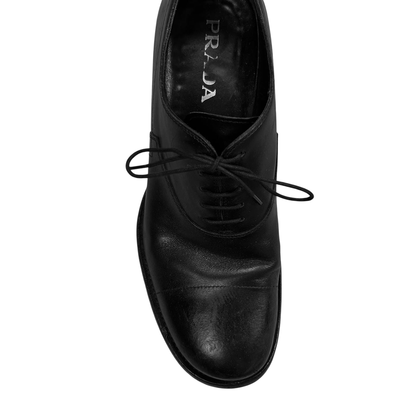 Prada Cap Toe Derbies