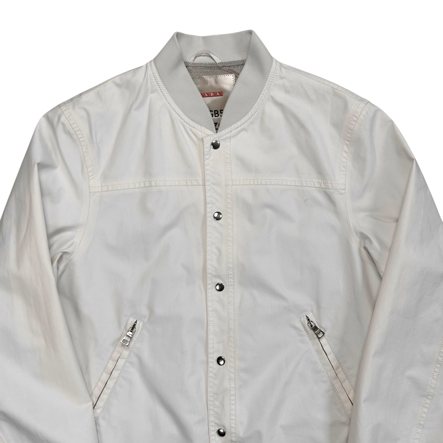 Prada Carabiner Snap Bomber Jacket