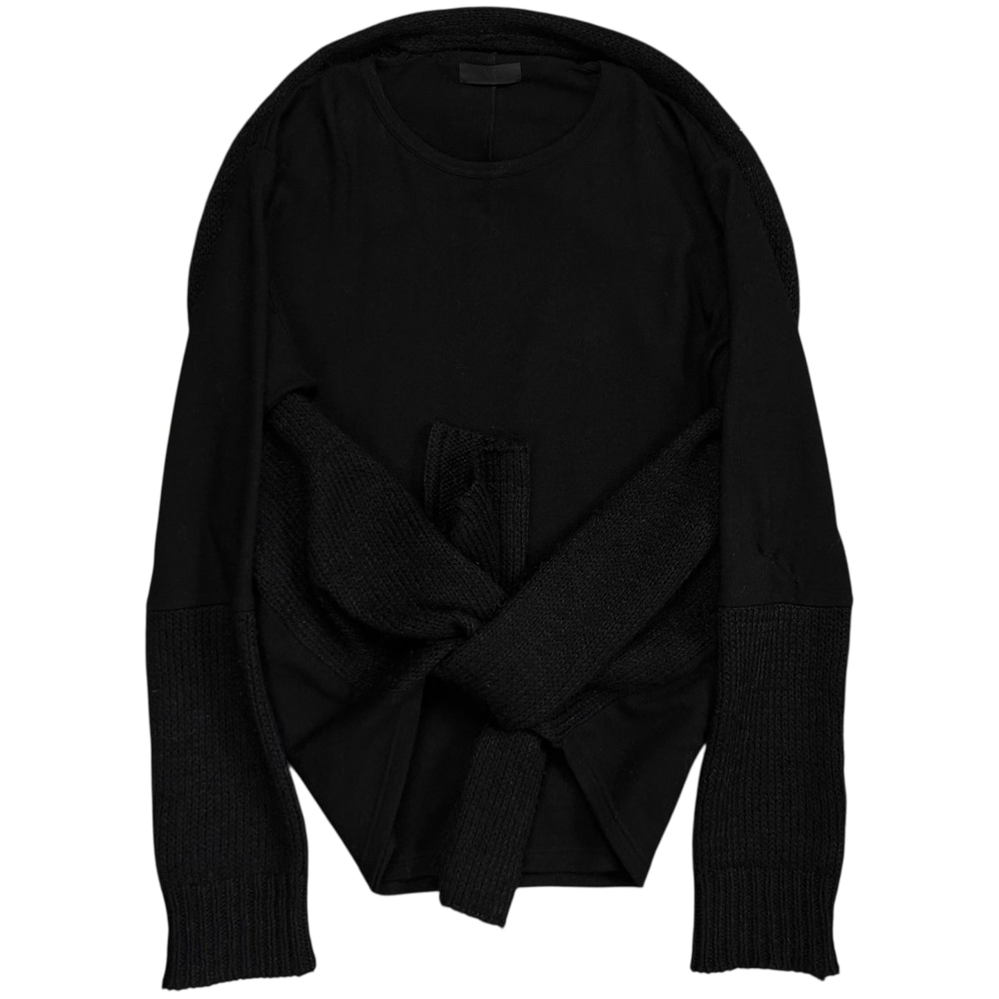 Y‘s by Yohji Yamamoto Double Wrap Knit Sweater