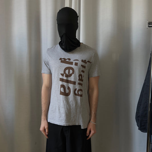 Maison Margiela Deconstructed Patchwork Logo T-Shirt - SS17