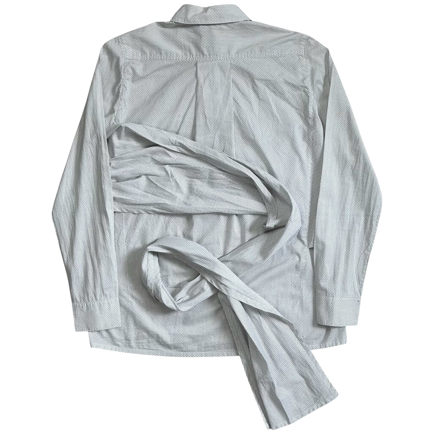 Kris Van Assche Asymmetric Wrap Layer Scarf Shirt