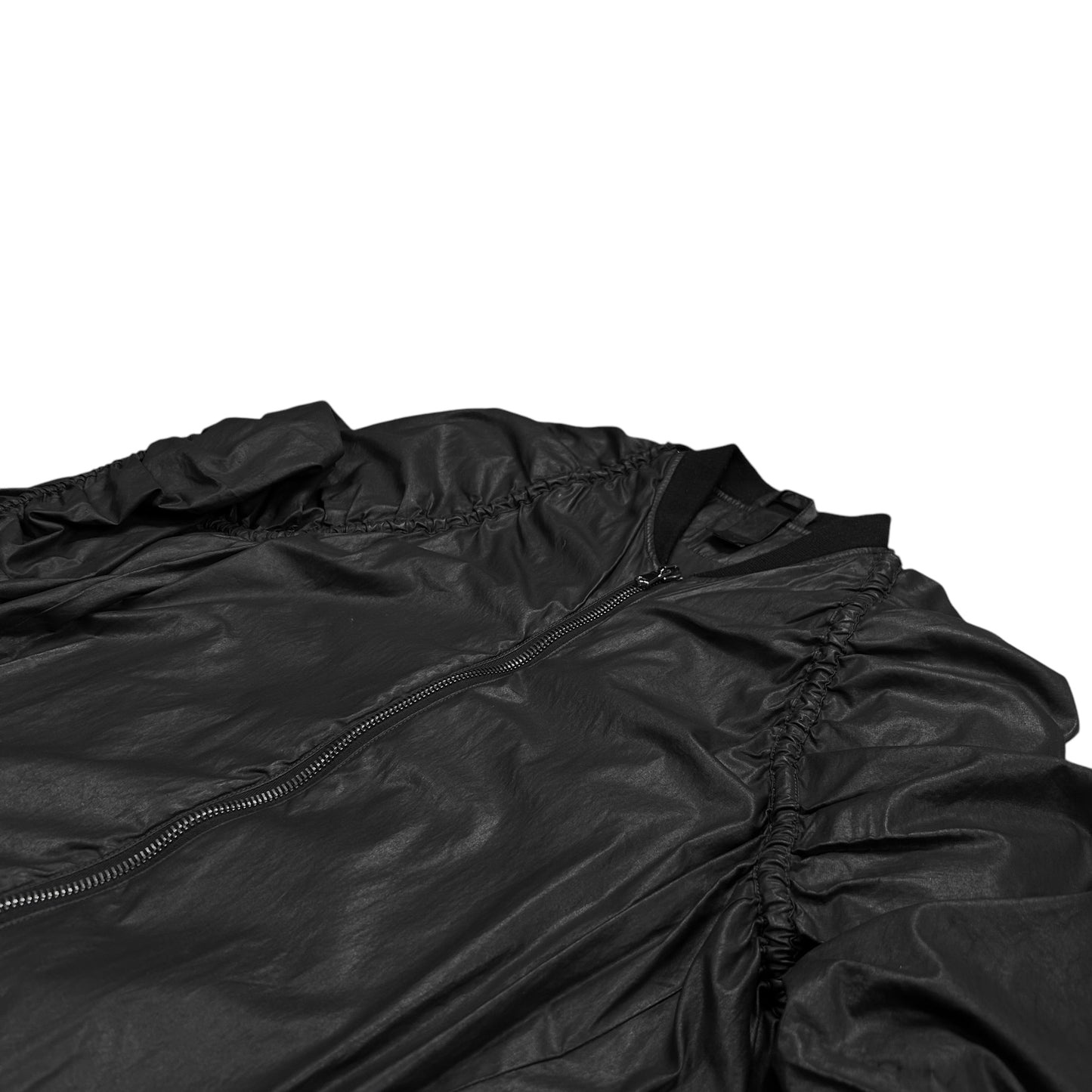 Y/Project Waxed Bondage String Sample Bomber Jacket - AW14