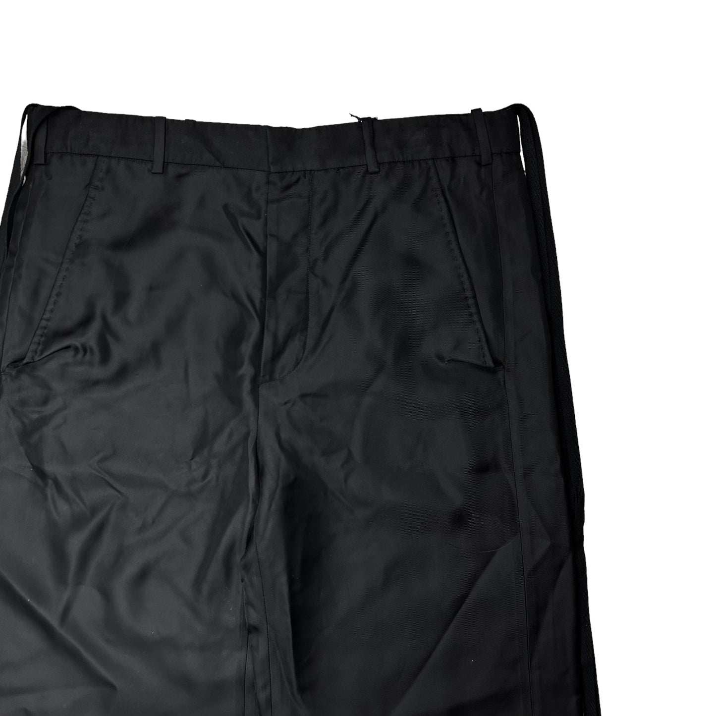 Ann Demeulemeester Bonne Cupro Garbadine Trousers - SS22