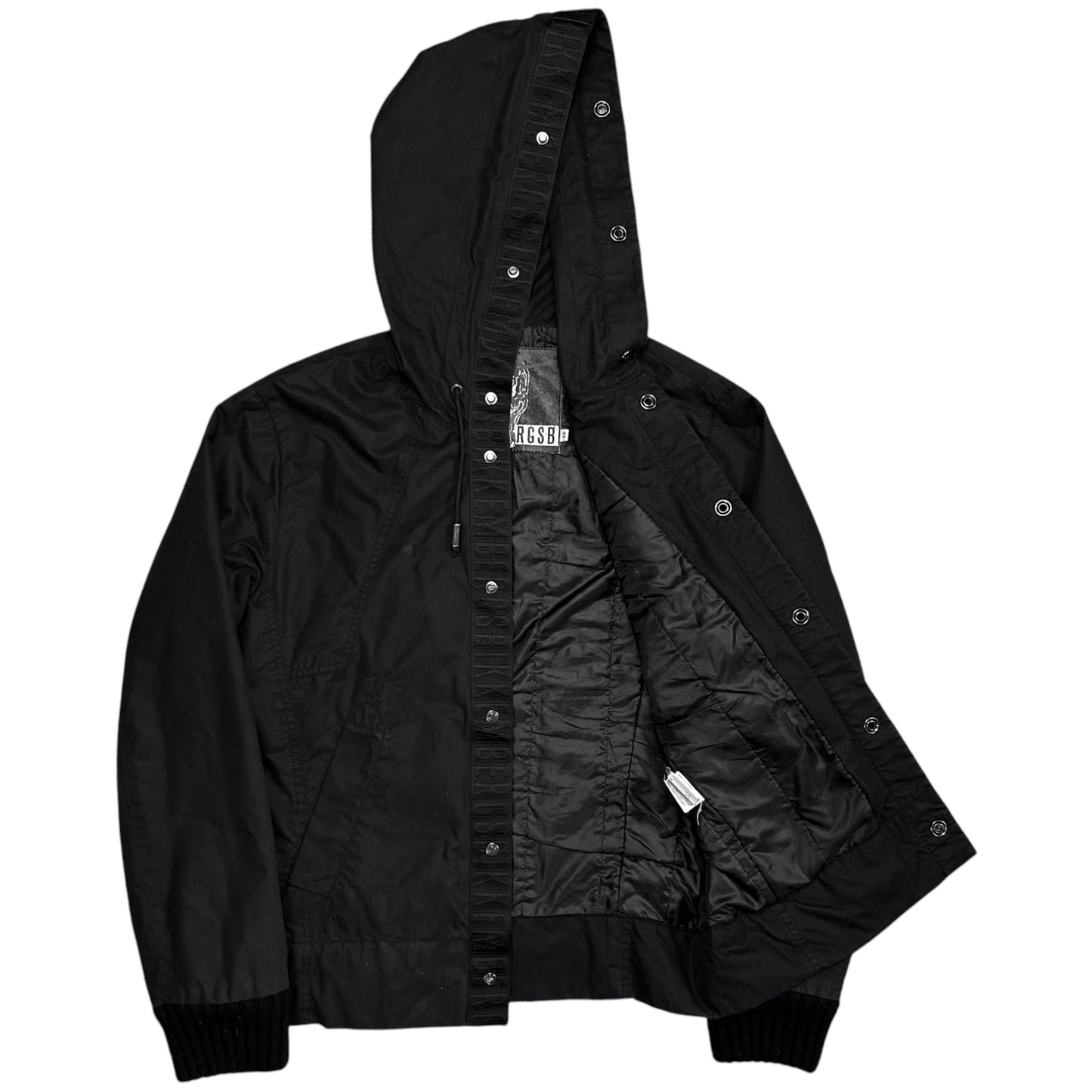 Dirk Bikkembergs Trimmed Snap Hood Blouson