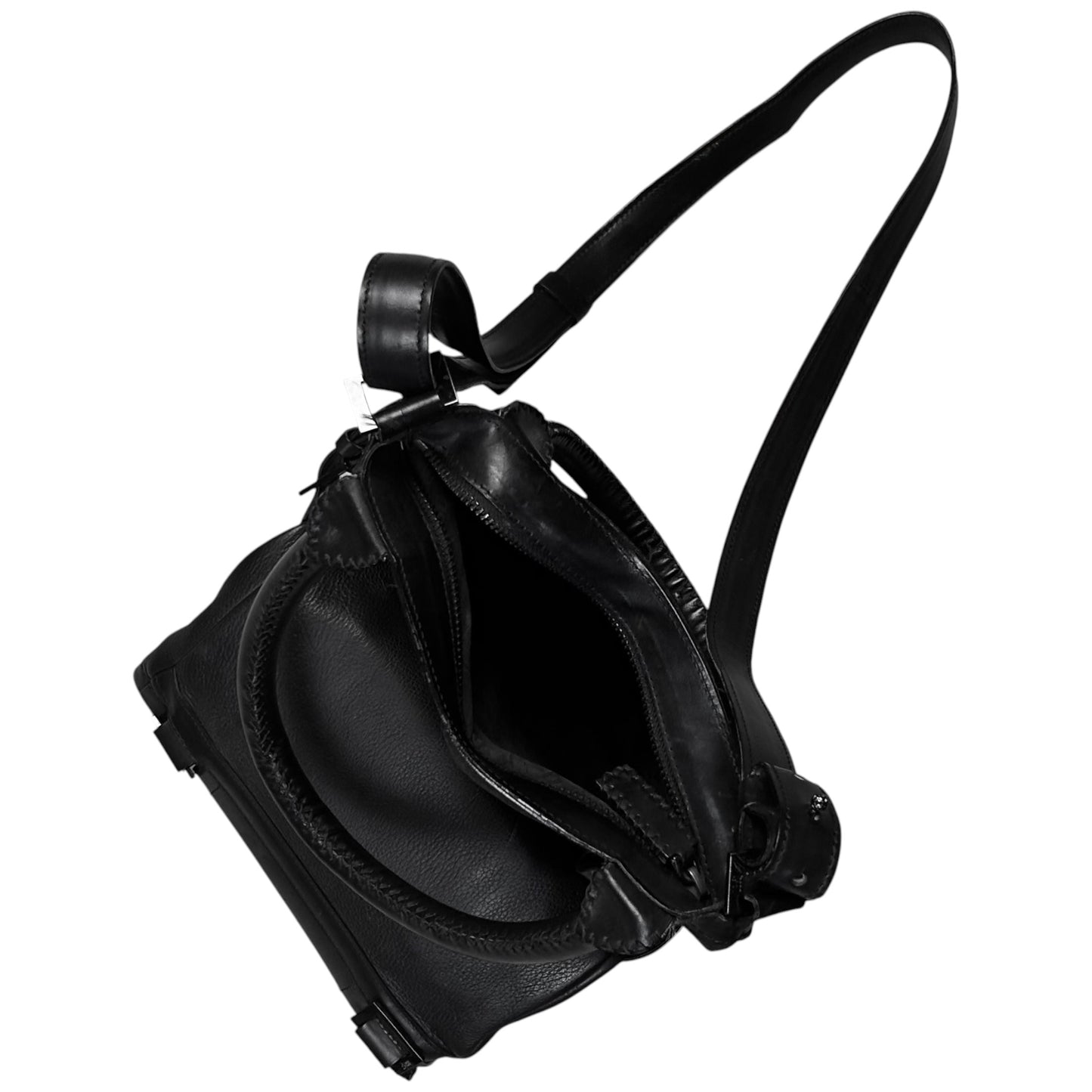 Dirk Bikkembergs Multi Bondage Strap Dual Leather Bag