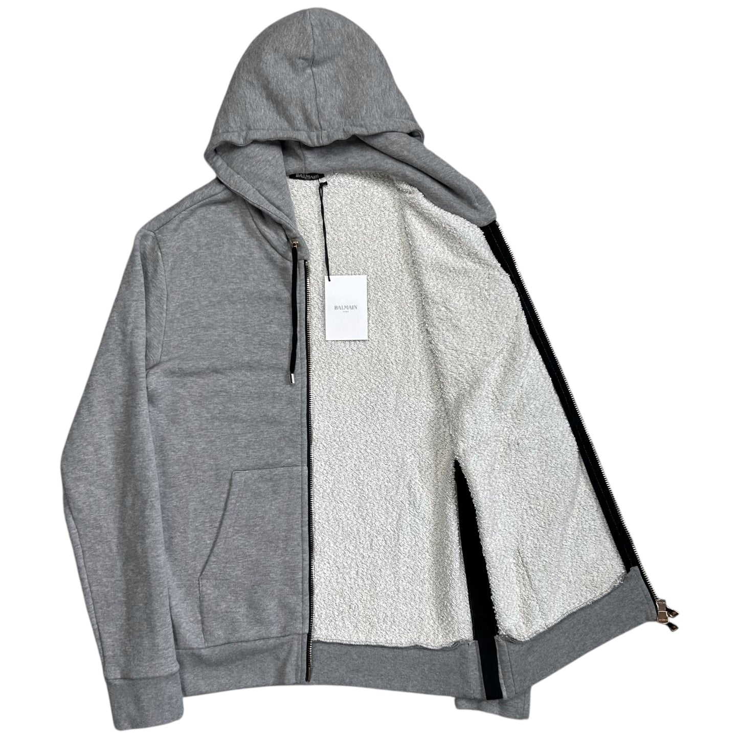 Balmain by Decarnin Crest Zip Hoodie - SS10