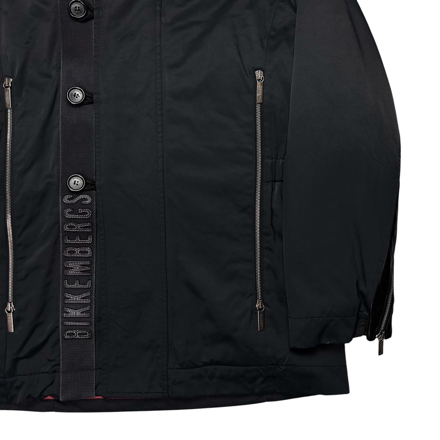 Dirk Bikkembergs Coated Multi Zip Duffle Parka
