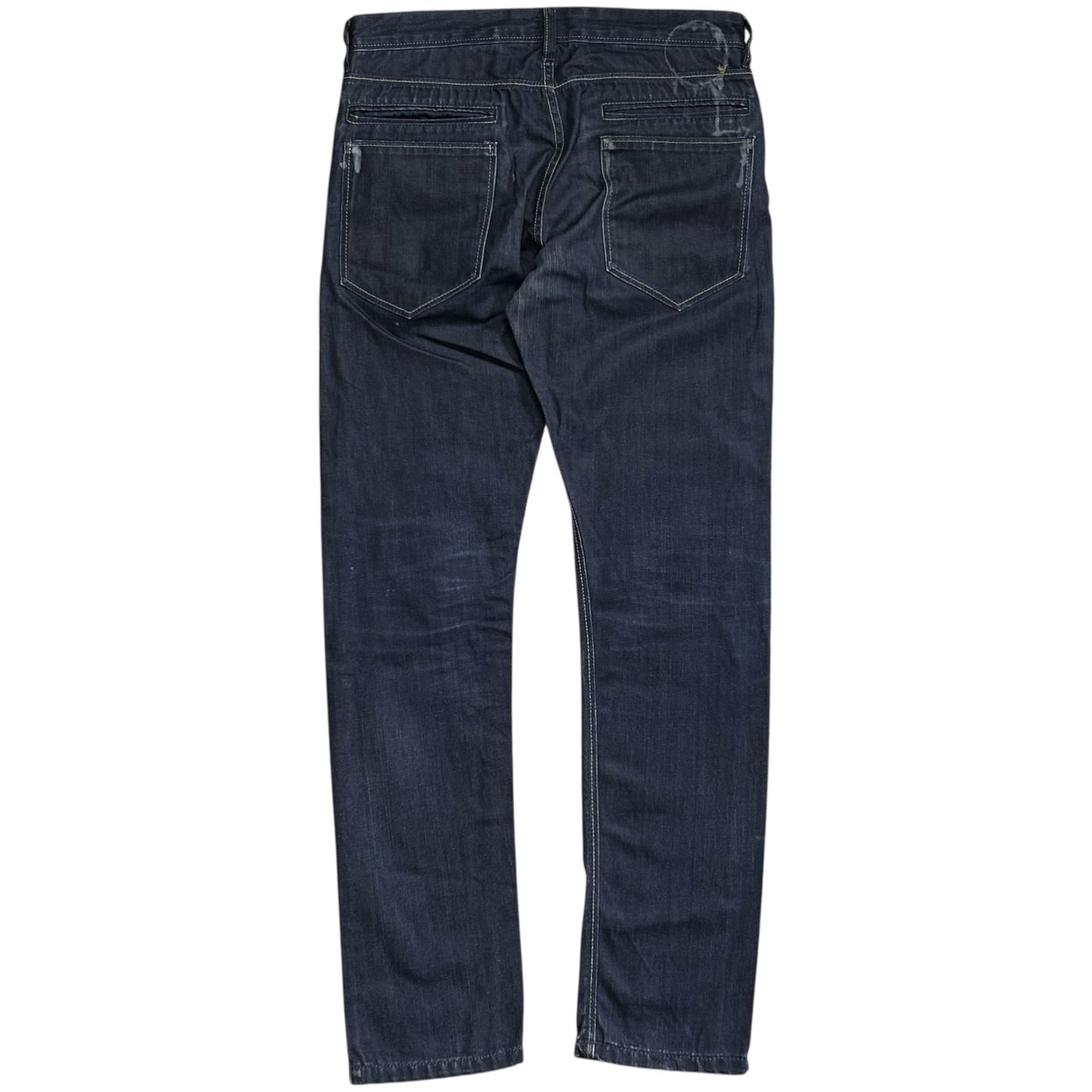 RAF by Raf Simons Drip Paint Coated Jeans