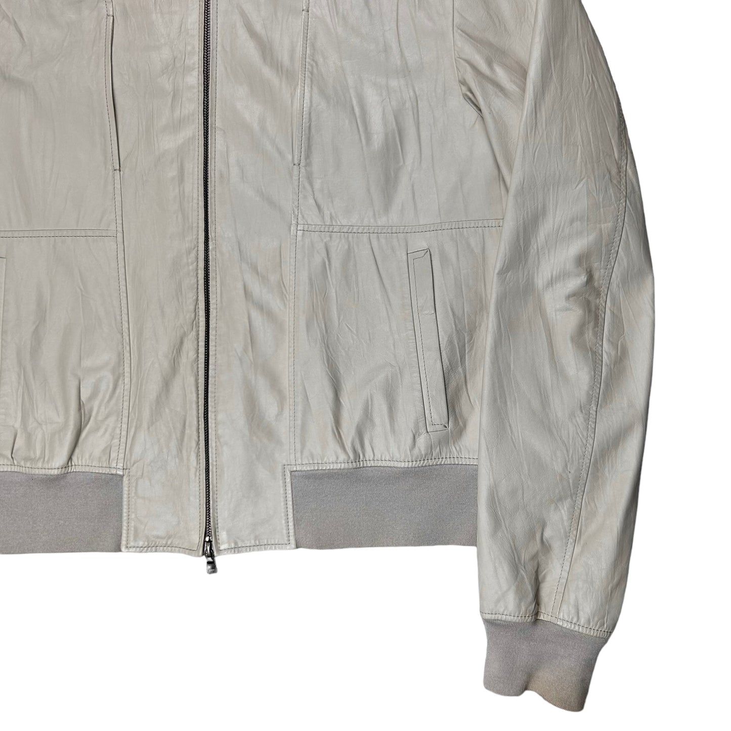 Jil Sander Chest Slid Leather Blouson - SS05