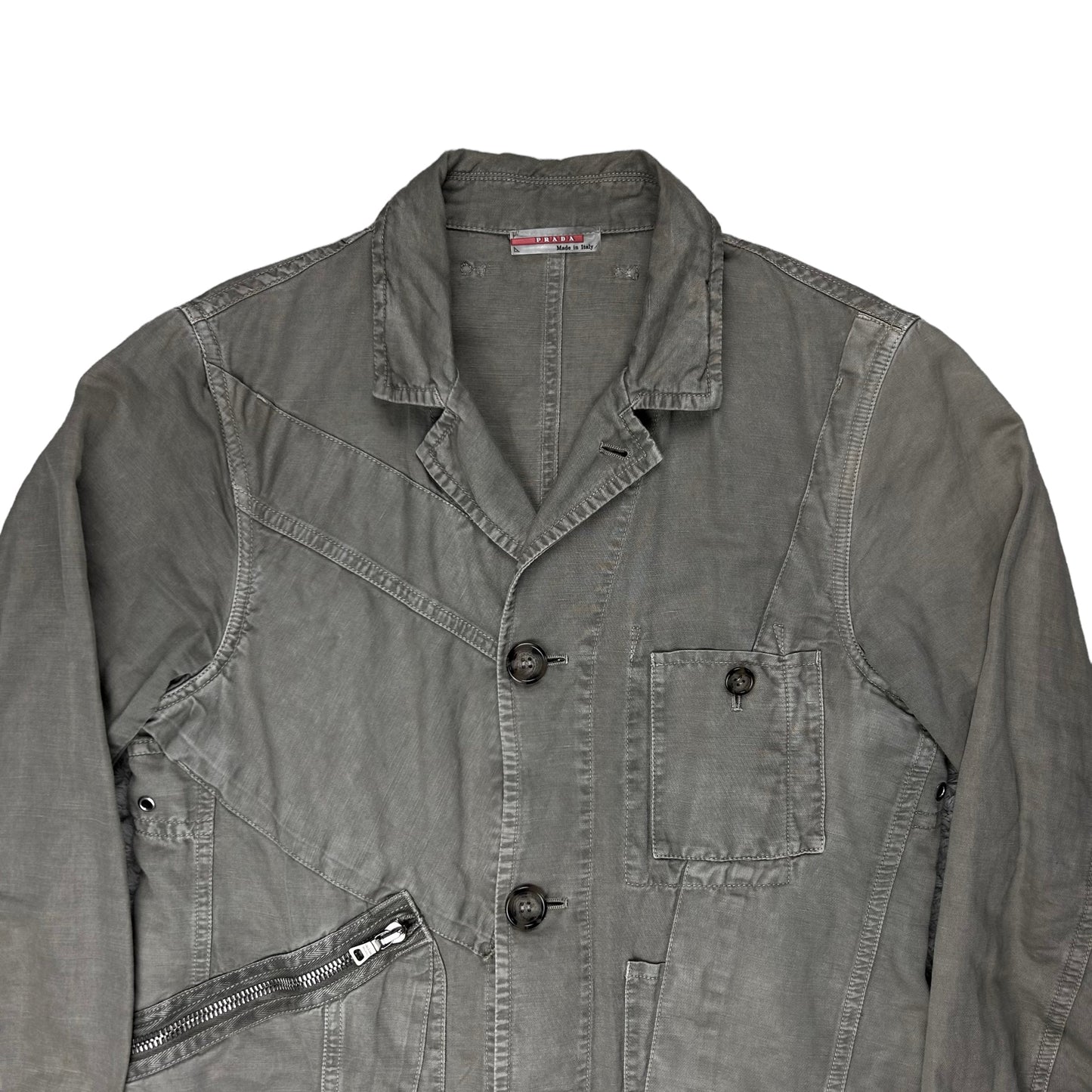 Prada Reconstructed Utility Chore Jacket