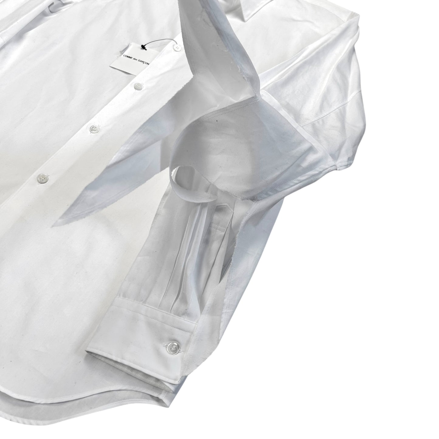 Comme des Garcons Homme Plus Layered Fringe Sleeve Shirt - SS23