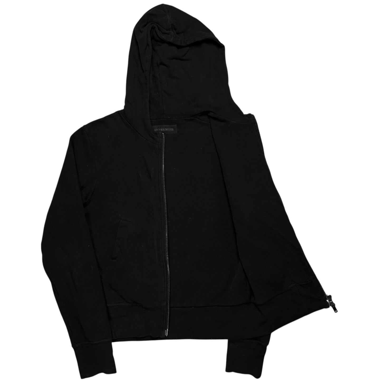 Ann Demeulemeester Double Layered Zip Hoodie