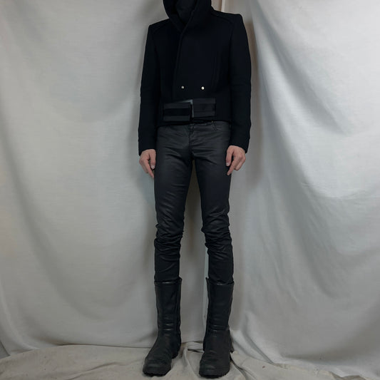 Gucci by Frida Giannini Studded Waxed Skinny Jeans - SS11