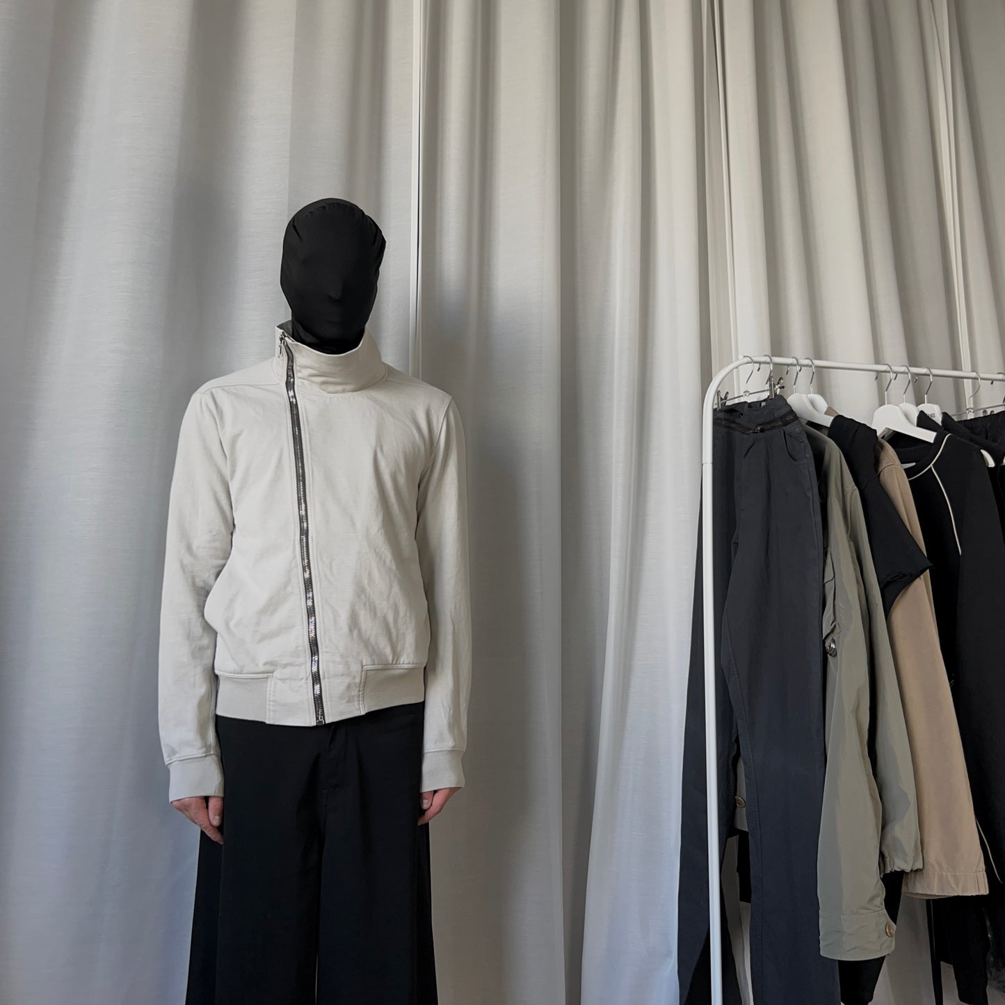 Rick Owens Gethsemane Zip Up Sweater - AW21