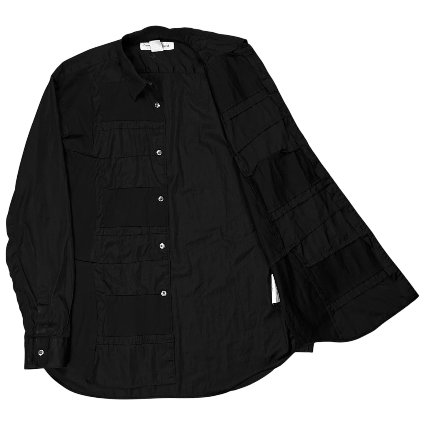 Comme des Garcons Shirt Deconstructed Patchwork Shirt