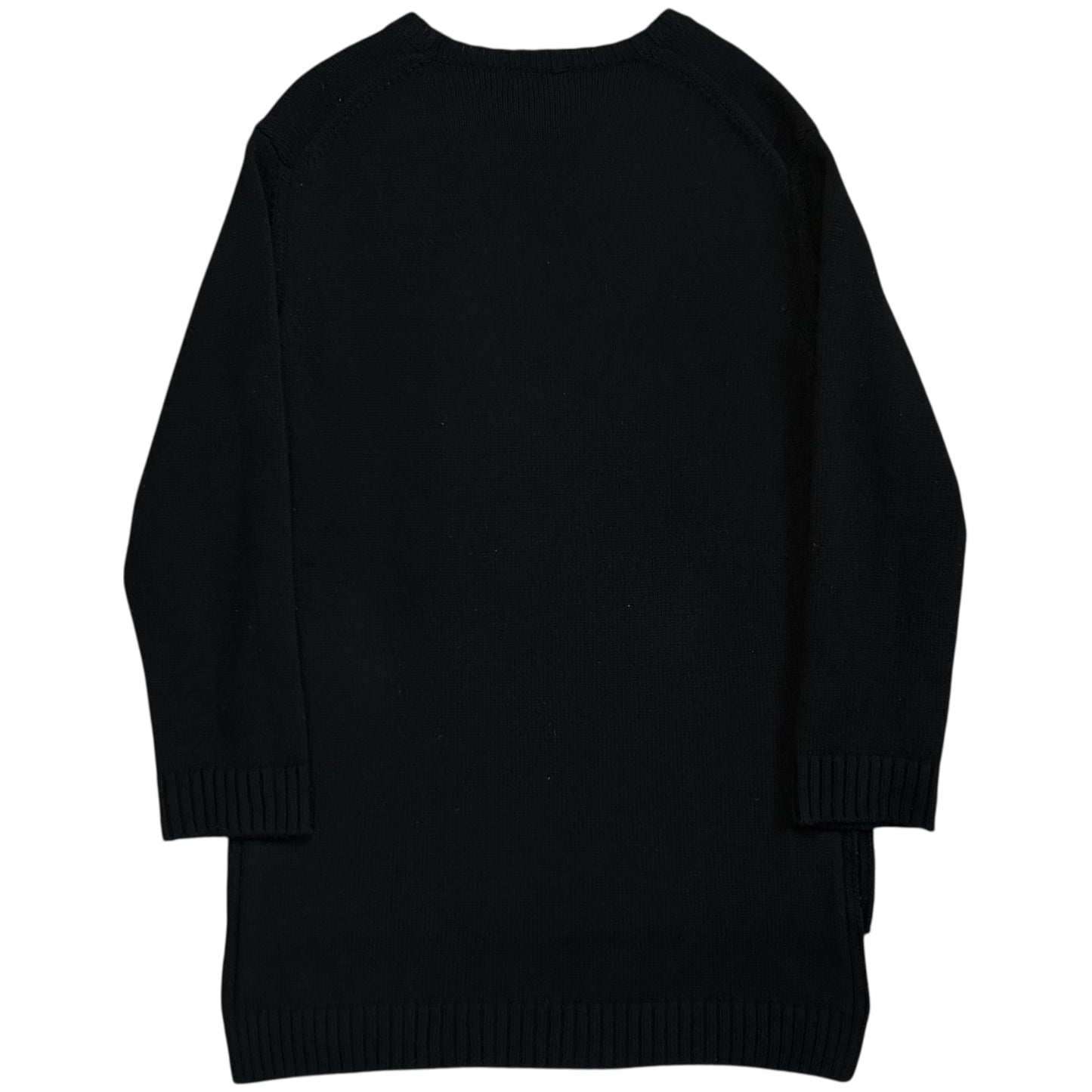 Yohji Yamamoto Pour Homme Girl Intarsia Knit Sweater - AW18