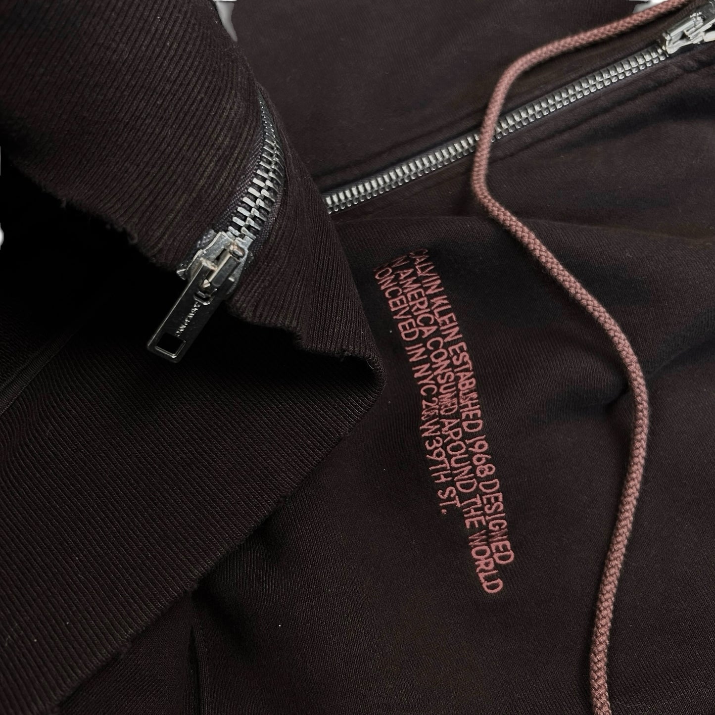 Calvin Klein 205W39NYC Campaign Zip Hoodie - AW18