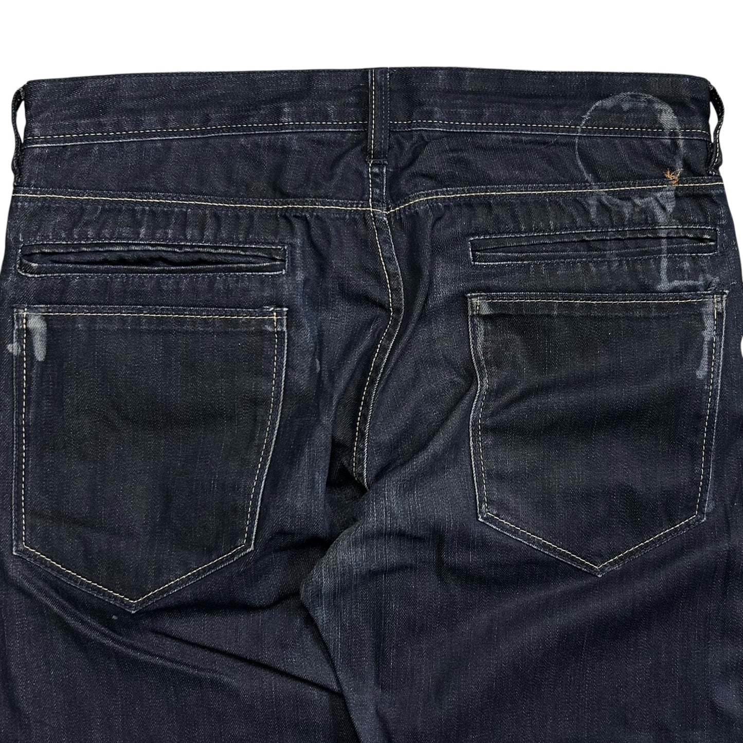RAF by Raf Simons Drip Paint Coated Jeans