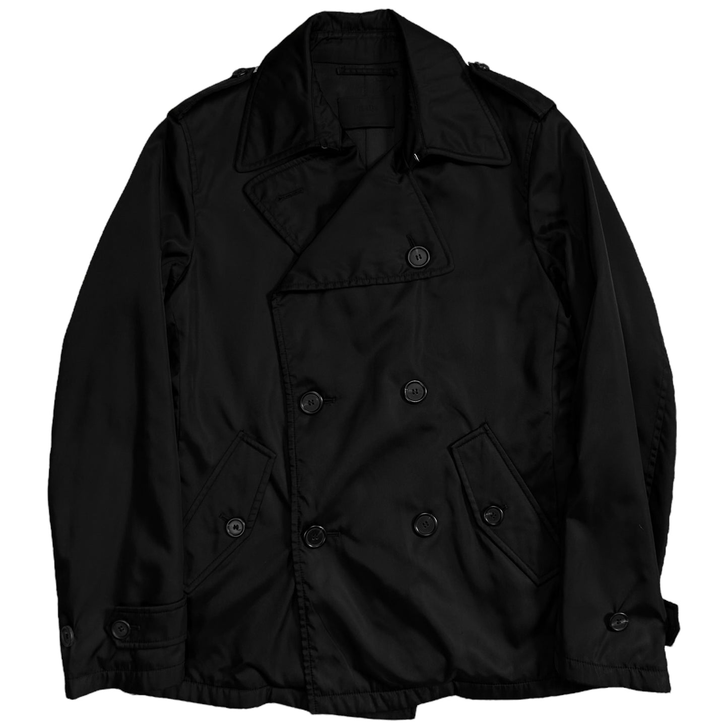 Prada Double Breasted Trench Jacket - AW08