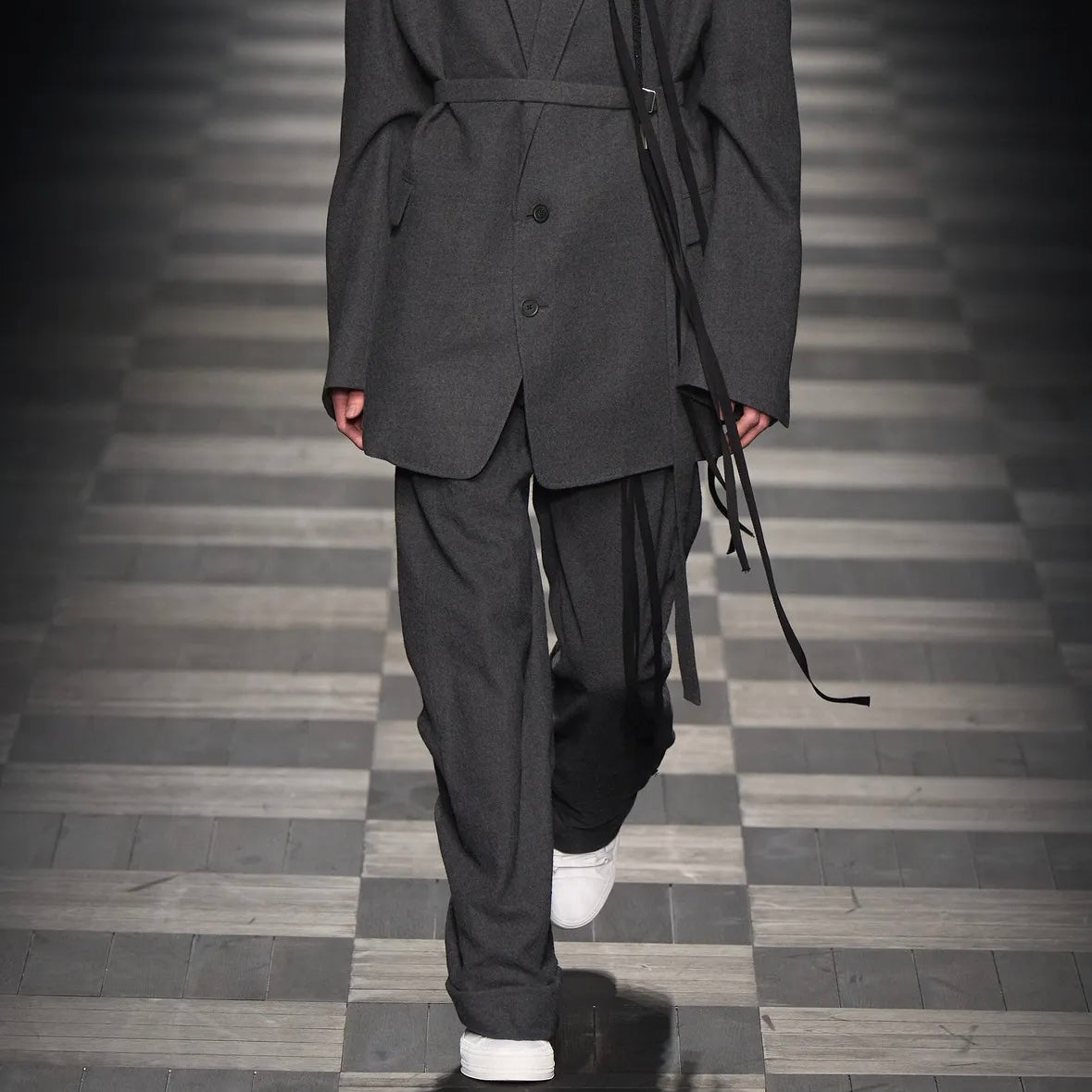 Ann Demeulemeester Rebecca Brushed Wool Trousers - AW22