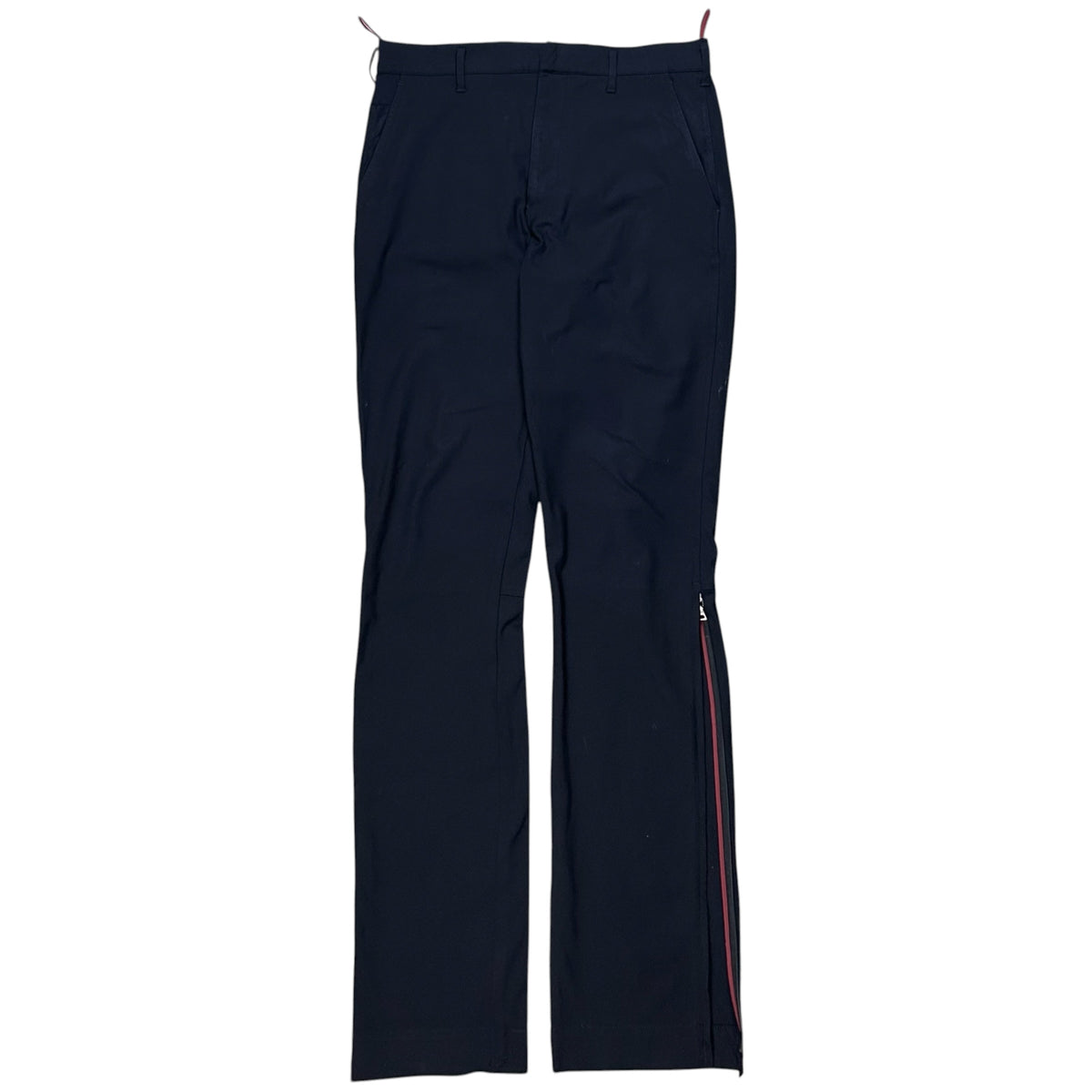 Prada Flared Ankle Zip Pants - 00s