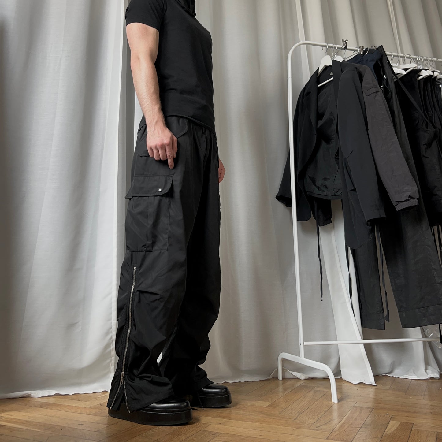 Dries Van Noten Side Zip Cargo Pants - SS24