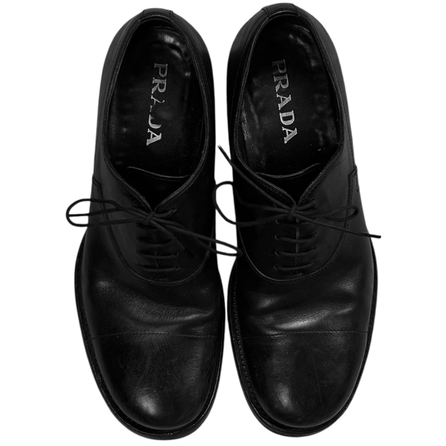 Prada Cap Toe Derbies