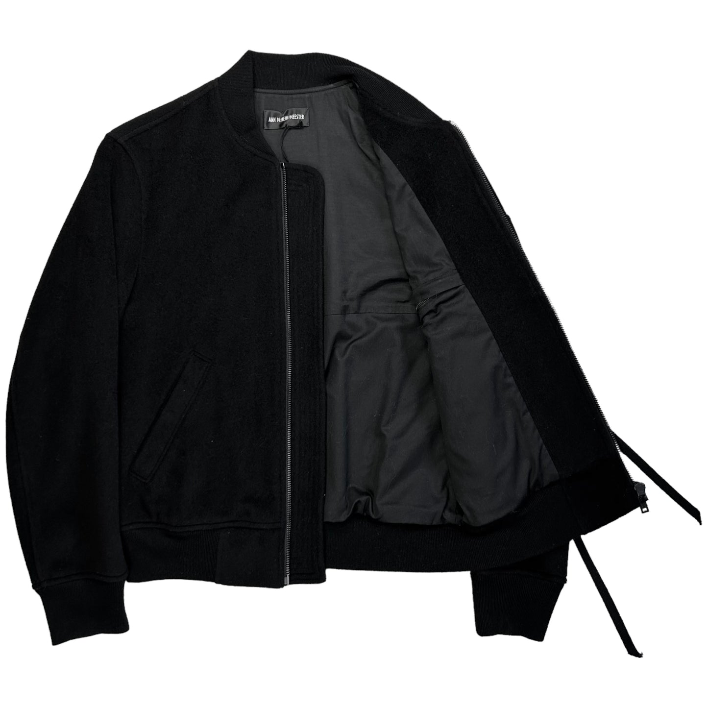 Ann Demeulemeester Barbara Wool Bomber Jacket - AW23