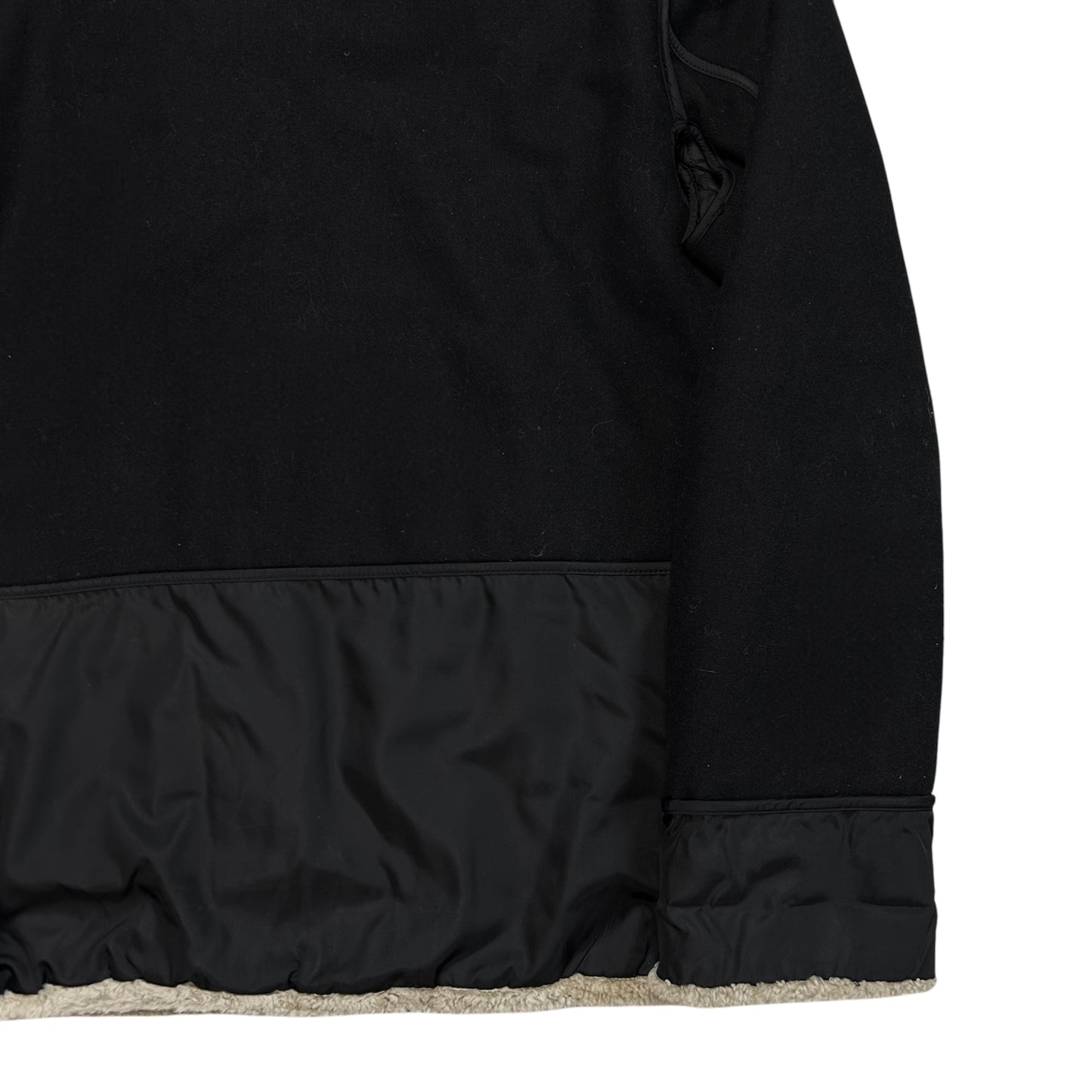 Prada Sheep Fur Flight Zip Jacket