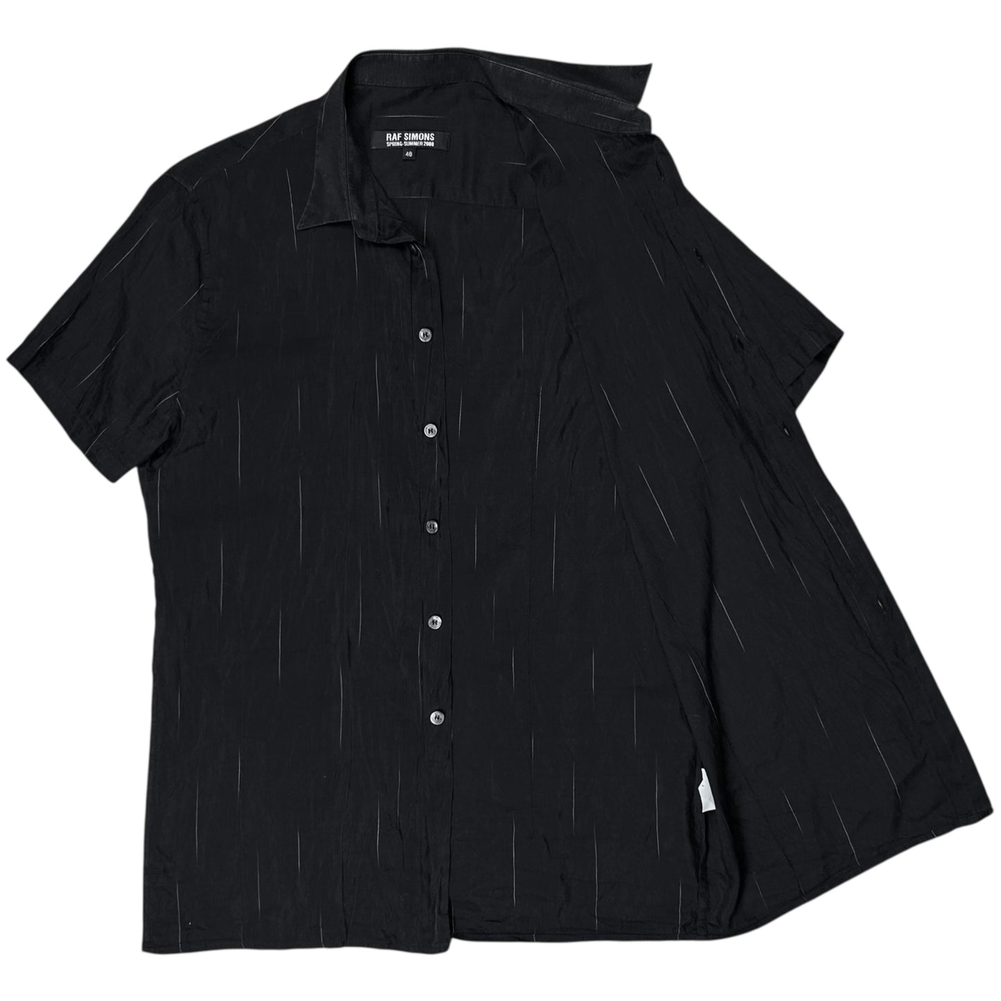 Raf Simons Stripe Camp Shirt - SS08