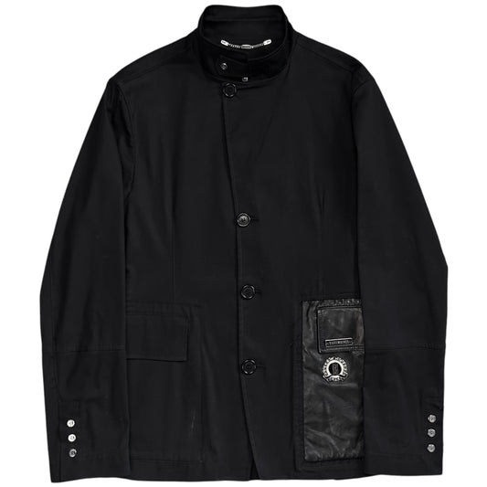 Dirk Bikkembergs Leather Pocket Blazer
