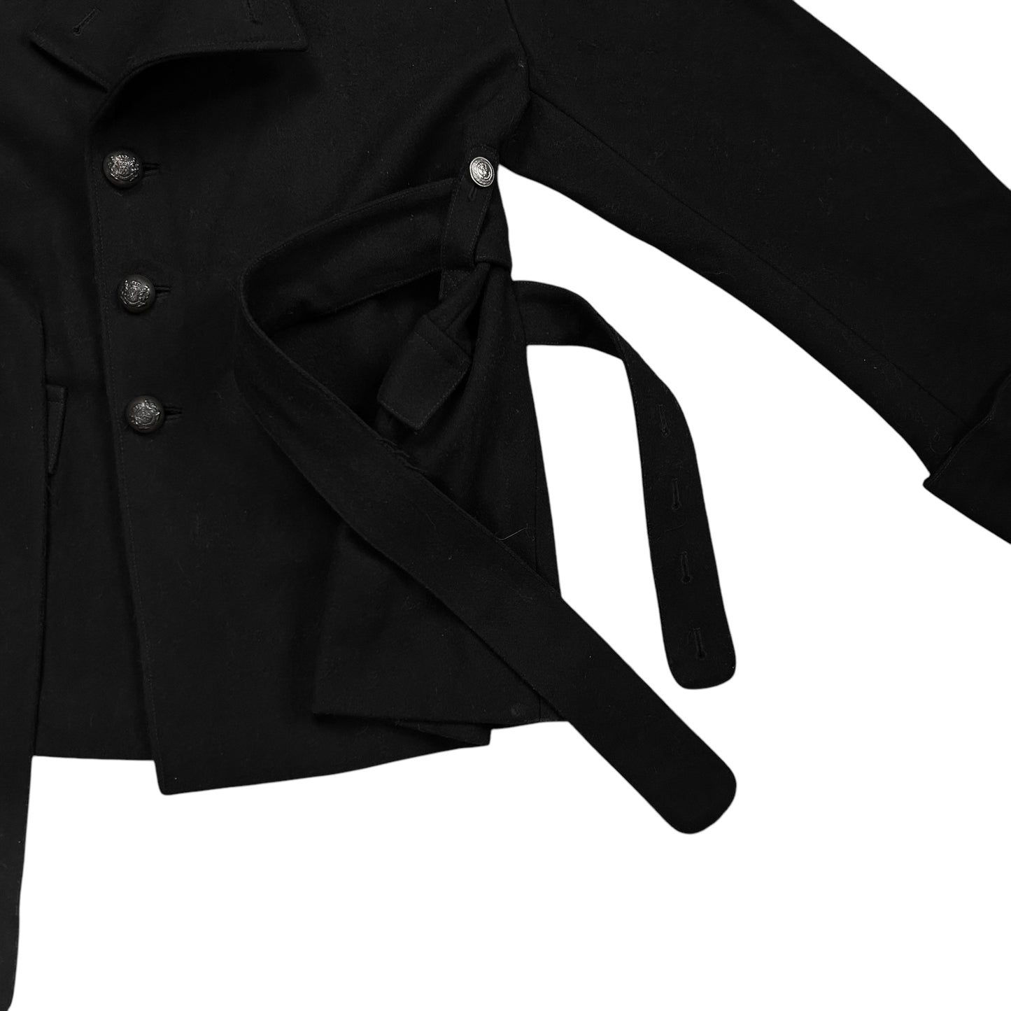 Balenciaga Double Belted Sailor Jacket