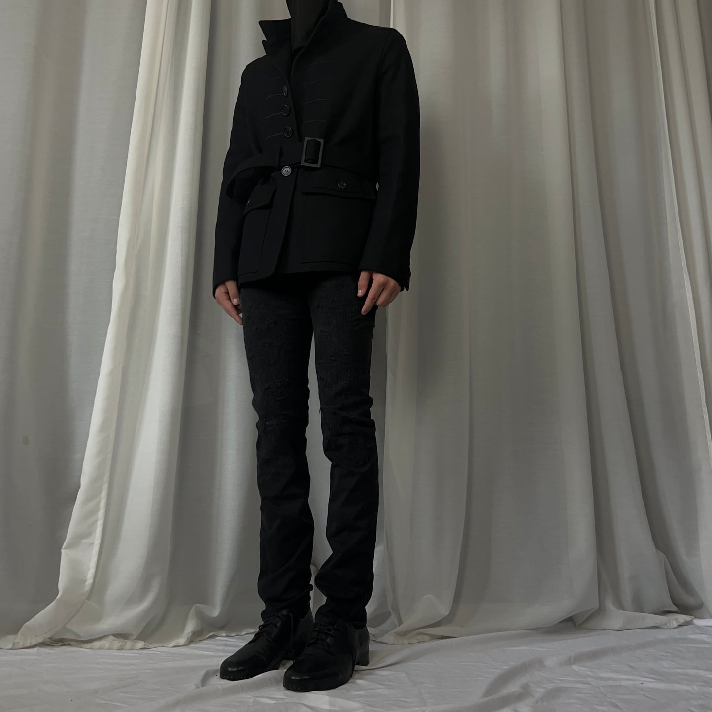Dior Homme Stitch Repaired Skinny Jeans - AW11