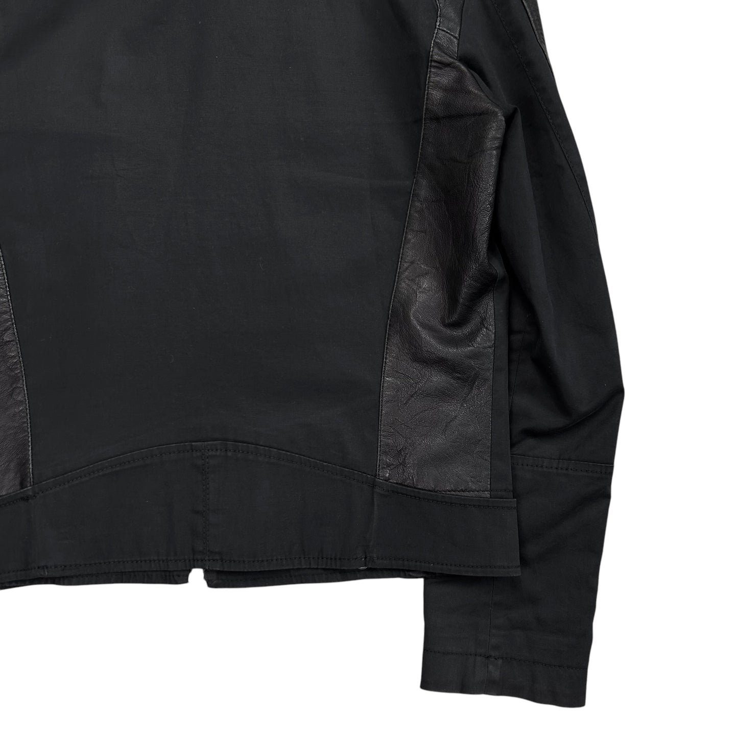 Dirk Bikkembergs Belted Moto Bomber Jacket