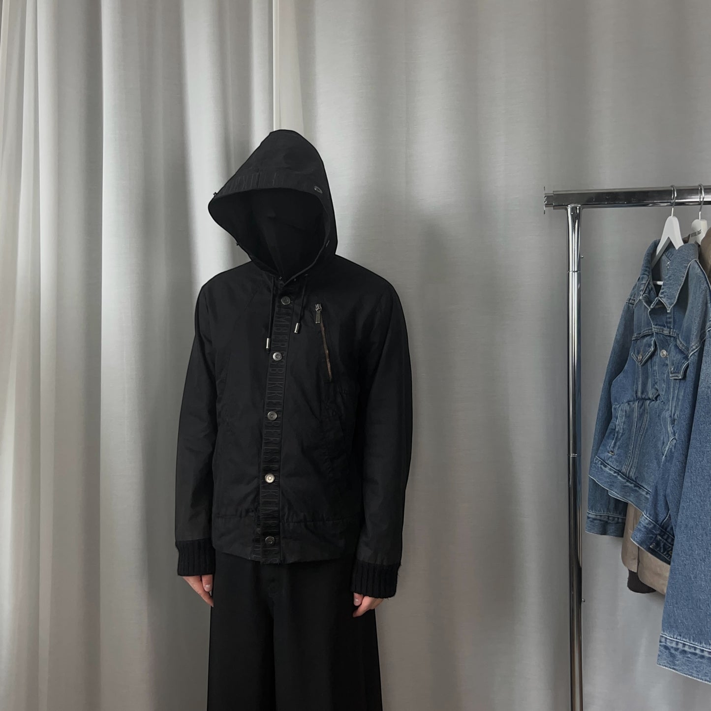 Dirk Bikkembergs Trimmed Snap Hood Blouson