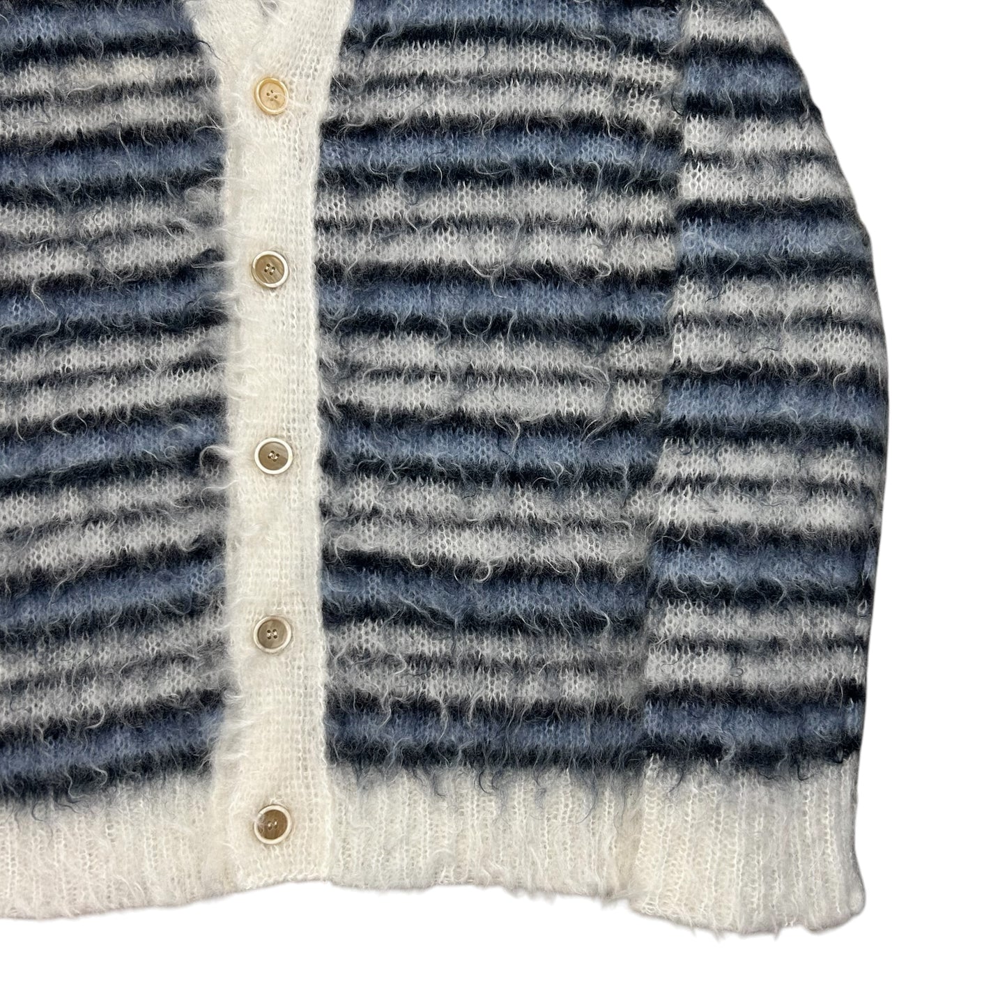 Marni Striped Mohair Cardigan - SS22