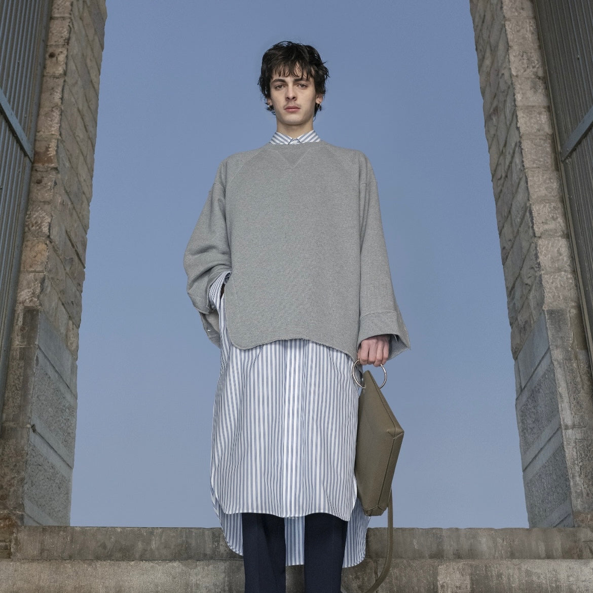 Dries Van Noten Feather Trimmed Hawkins Sweater - AW21
