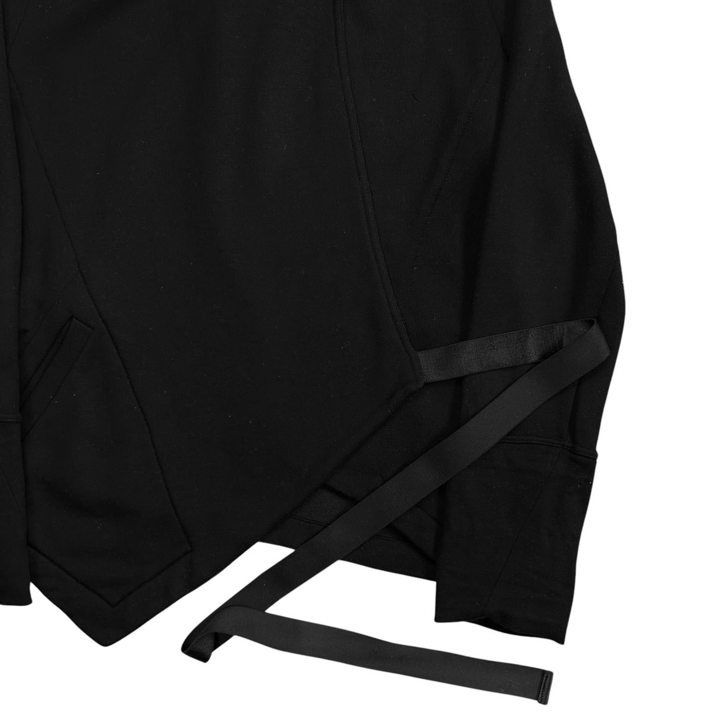 Ann Demeulemeester Asymmetric Bondage Strap Hoodie - AW16